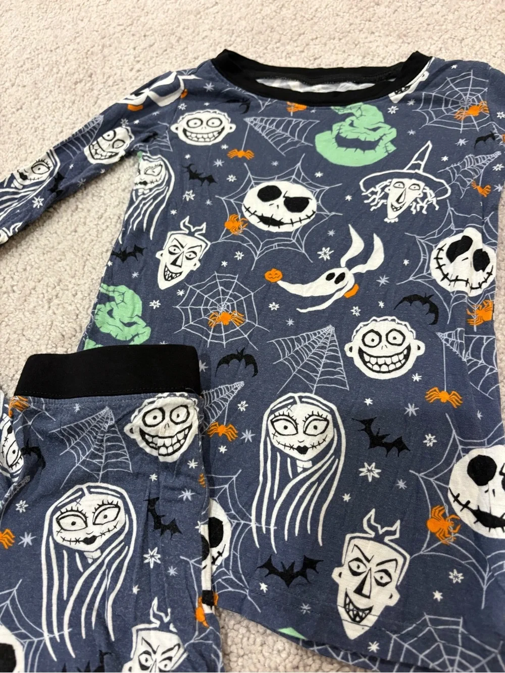 Little Sleepies Nightmare before Christmas Pajama Set 2T